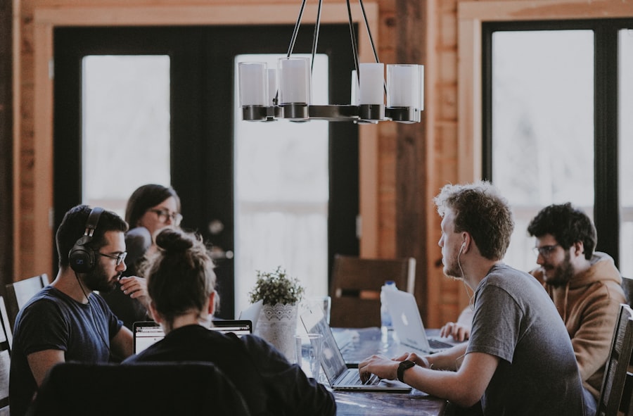 Founders collaborating